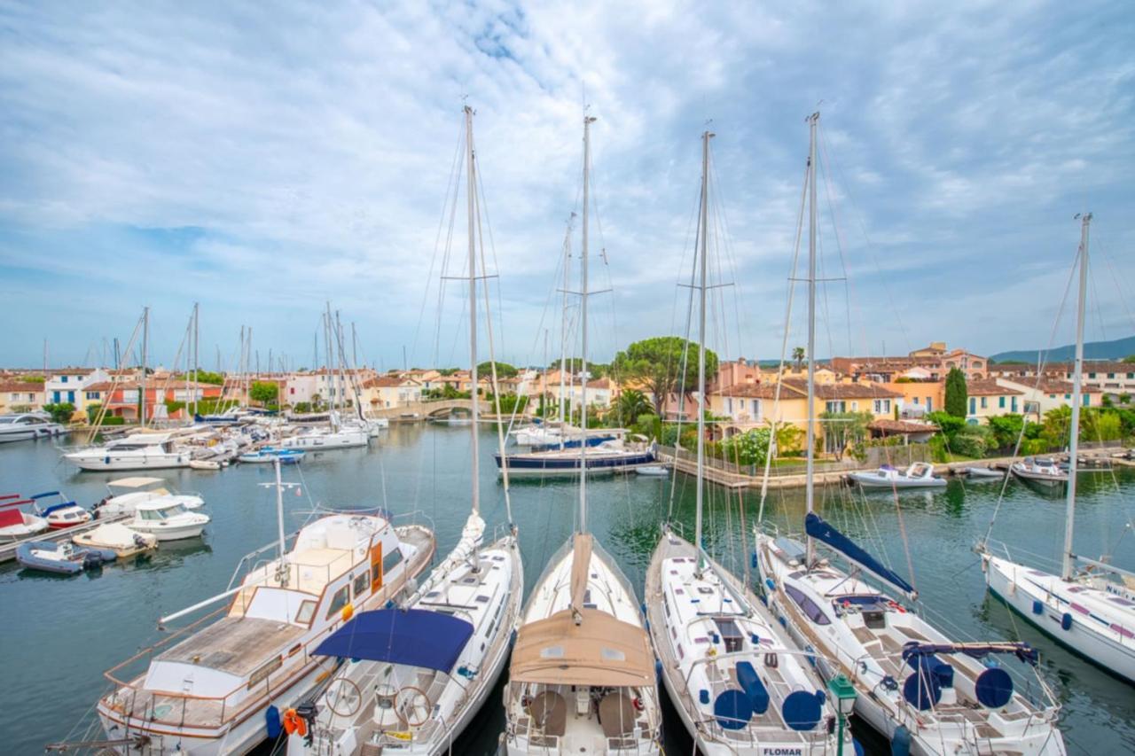 Nice Apt In Front Of The Marina In Grimaud Buitenkant foto